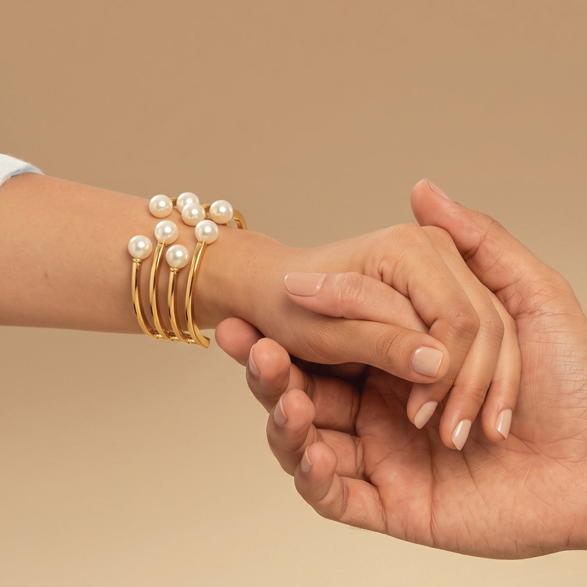 Pearl Golden Bracelet