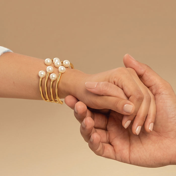Pearl Golden Bracelet