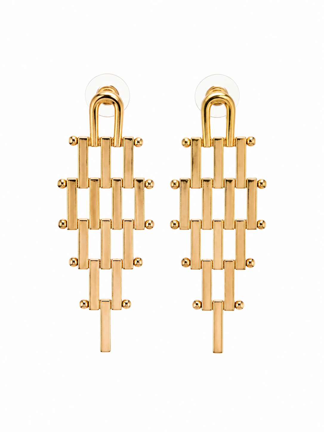Golden Long Earring