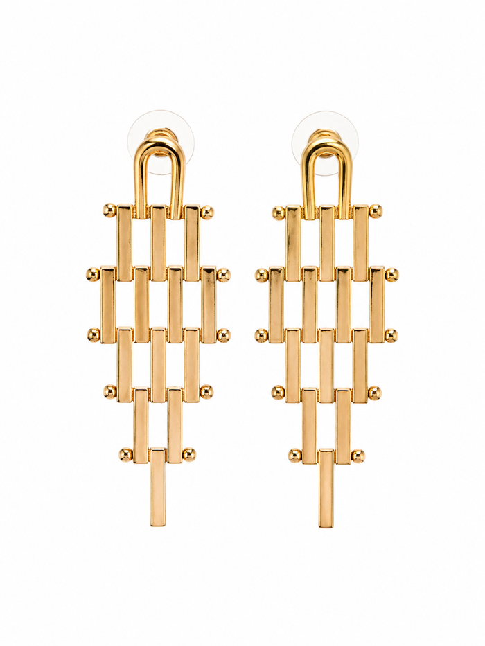 Golden Long Earring